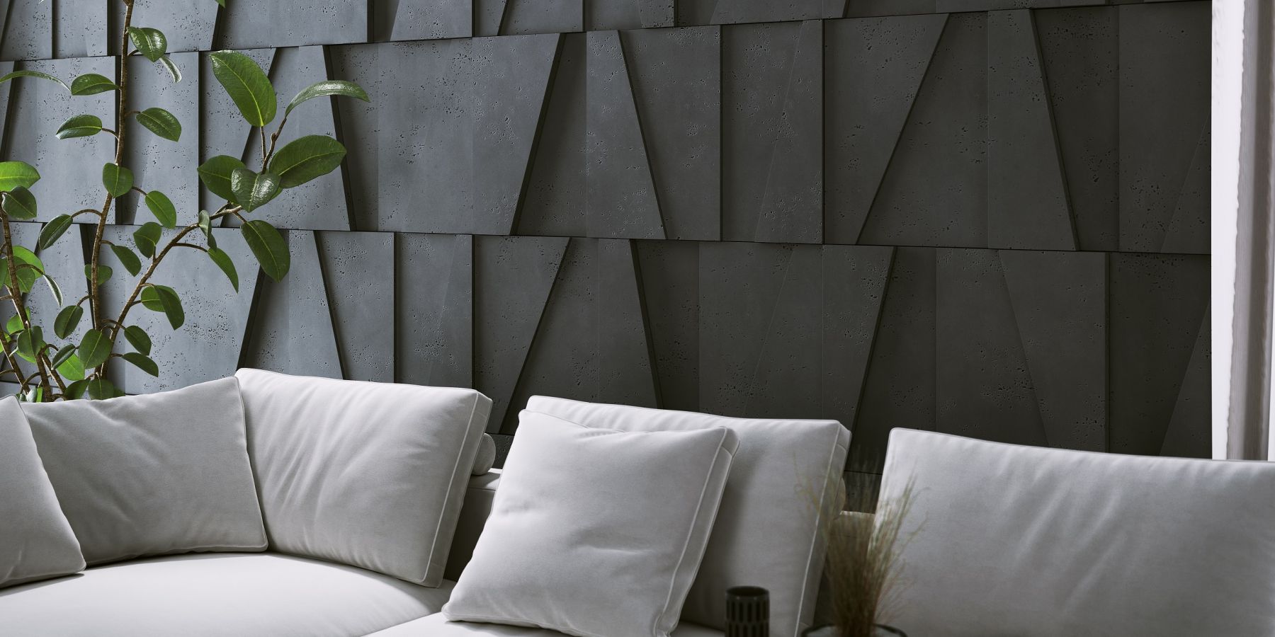 Beton architektoniczny 3 d płyty betonowe dekoracyjne