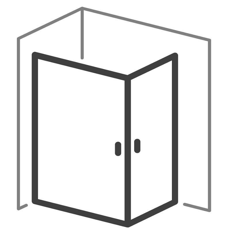 Radaway kabiny prostokątne