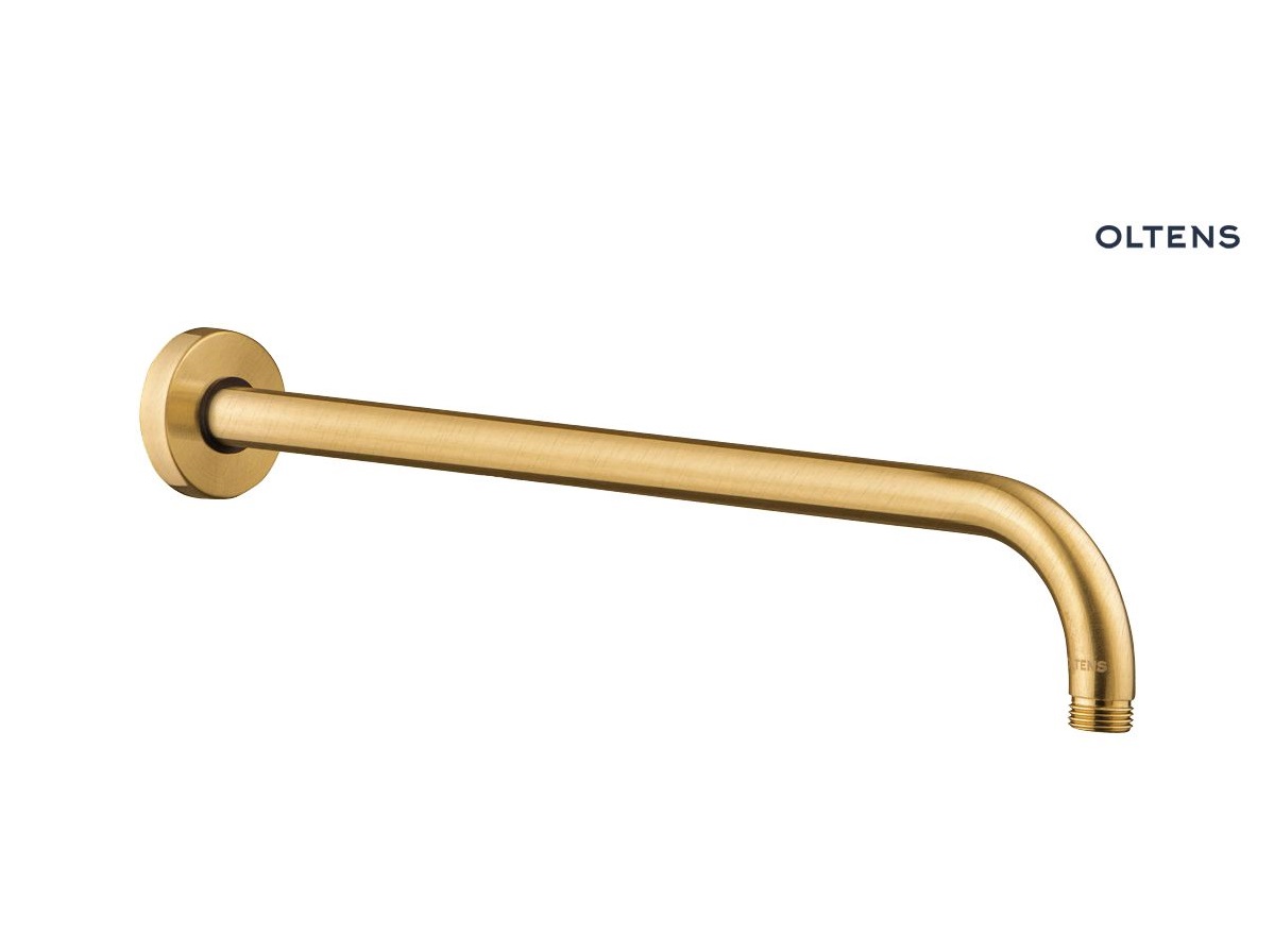 Oltens ramie prysznicoweLagan 40 cm złoty szczotkowany