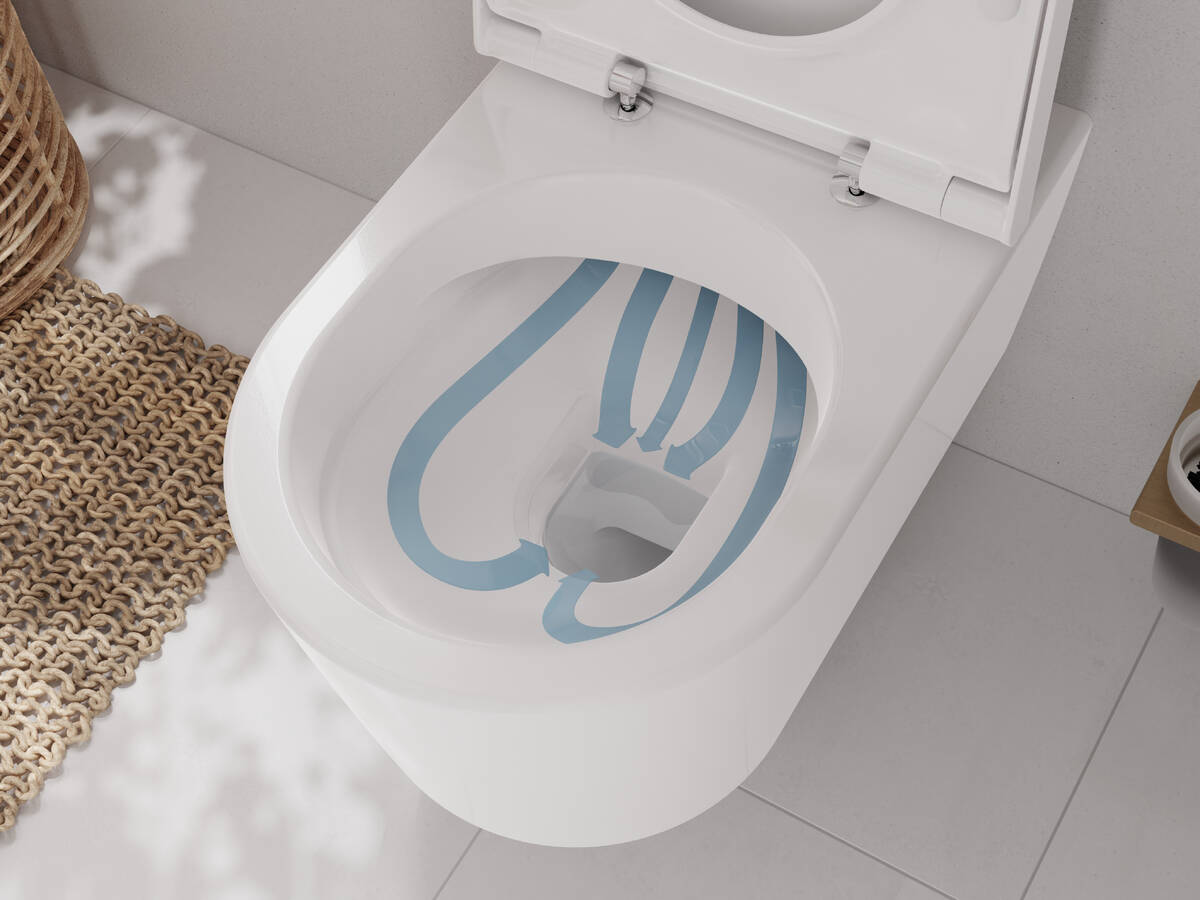 Miska bezkołnierzowa WC Hansgrohe