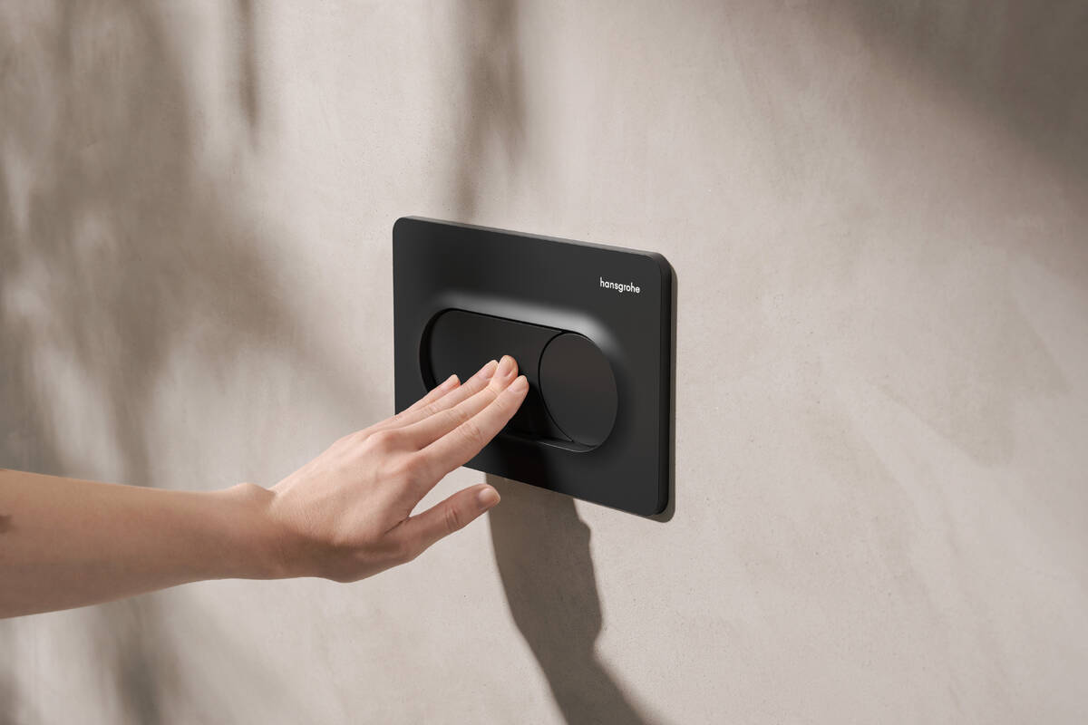 Hansgrohe iFrame Original S – przyciski spłukujące do WC