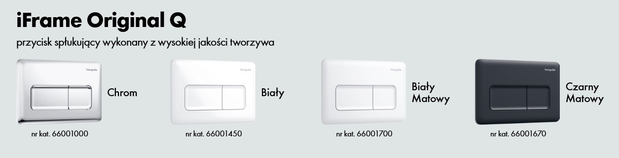przycisk spłukujący do Wc iFrame Original Q
