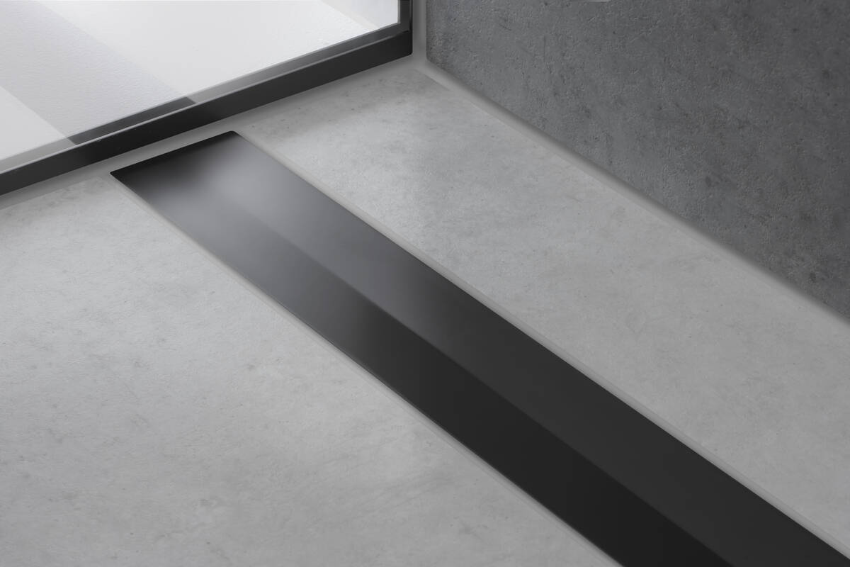 hansgrohe RainDrain Flex odpływ liniowy czarny mat