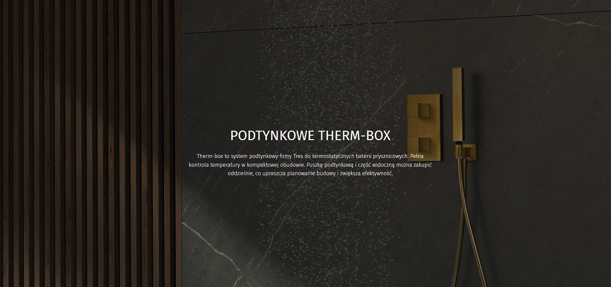 Tres Therm box armatura termostatyczna